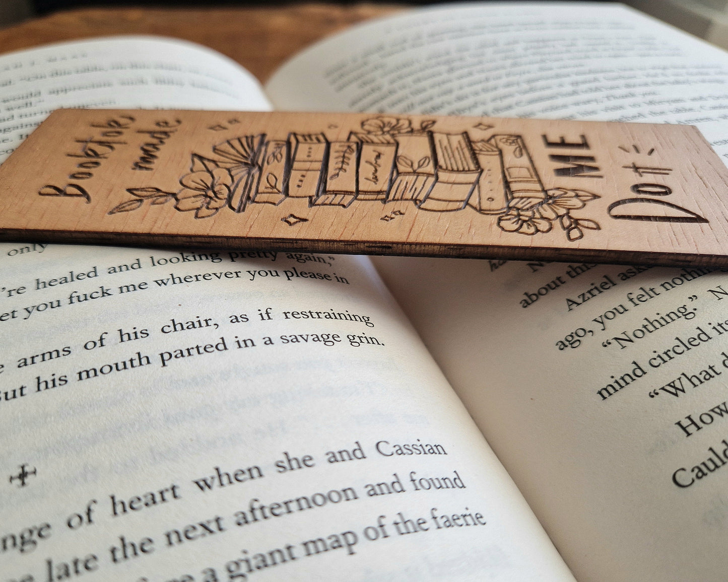 Bookmark - "Booktok made me do it"