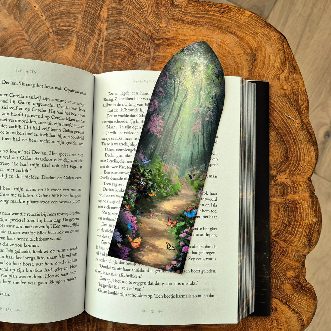 Booknook bookmark - Butterfly Forest