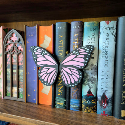 Bookshelf Peekout Sign - Butterfly Wing