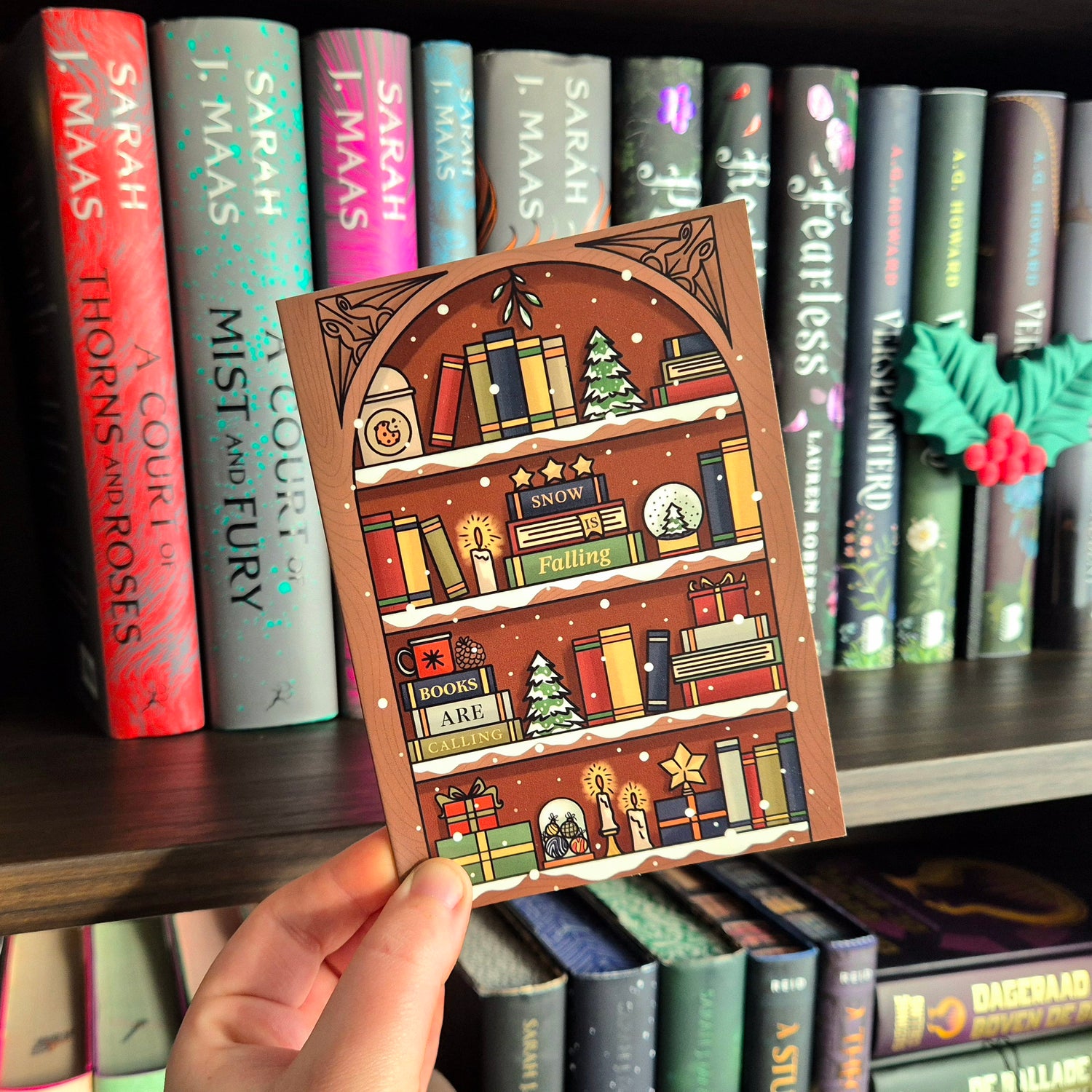 Greeting Card - Snow is Falling