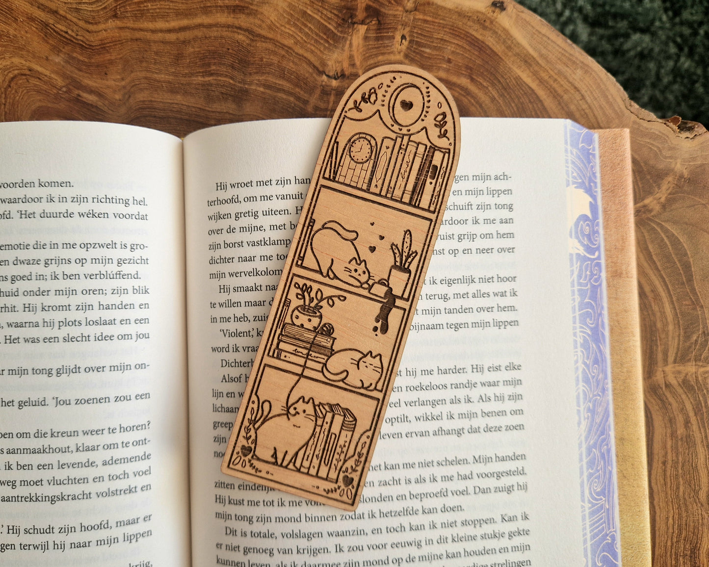 Bookmark - Cats Book Closet