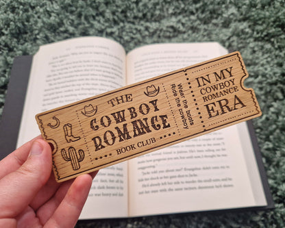 Genre Boekenlegger - Cowboy Romance Ticket