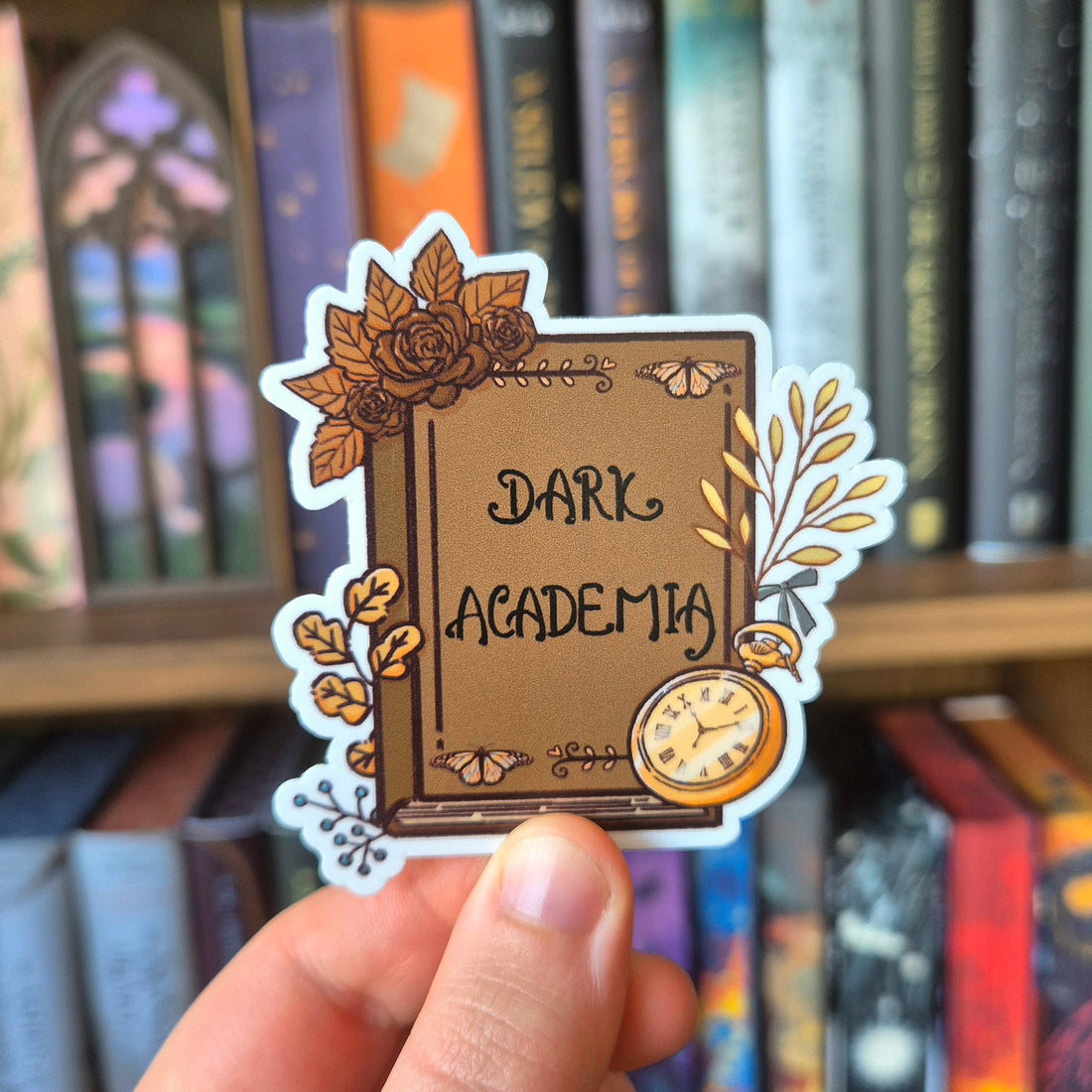 Bookish Sticker - Dark Academia