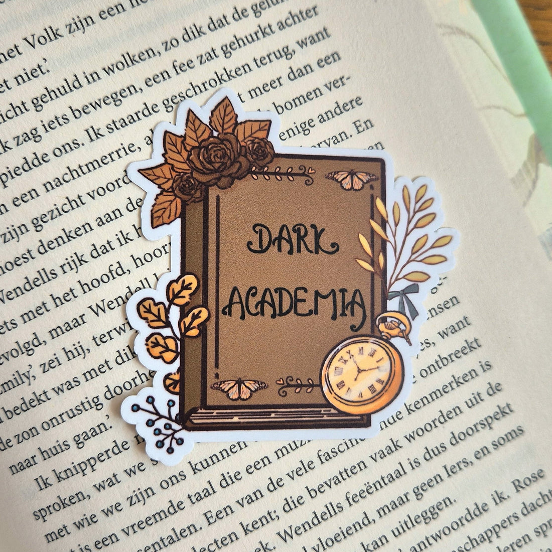 Bookish Sticker - Dark Academia