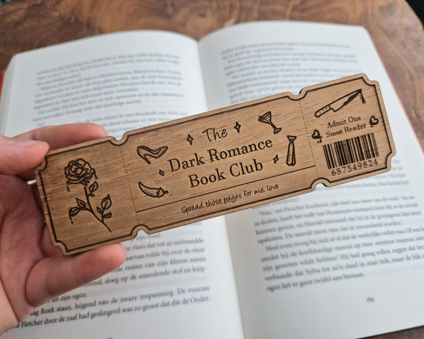 Genre Bookmark - Dark Romance