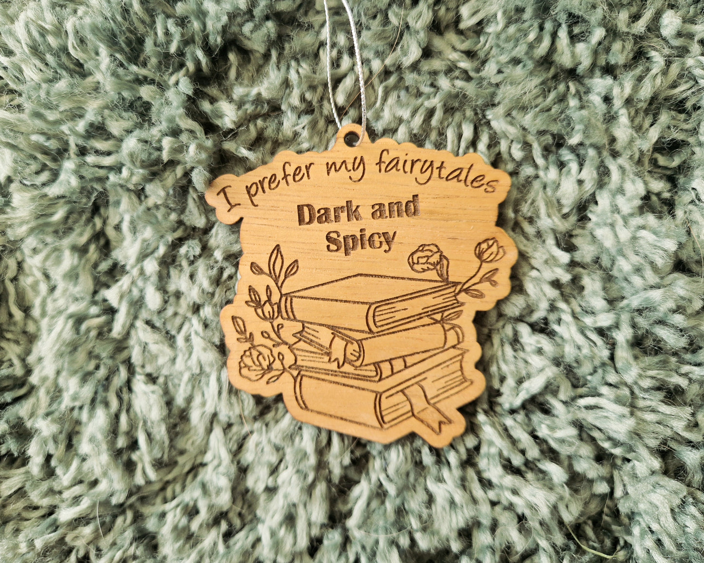 Bookish Ornament - Dark and Spicy Fairytales