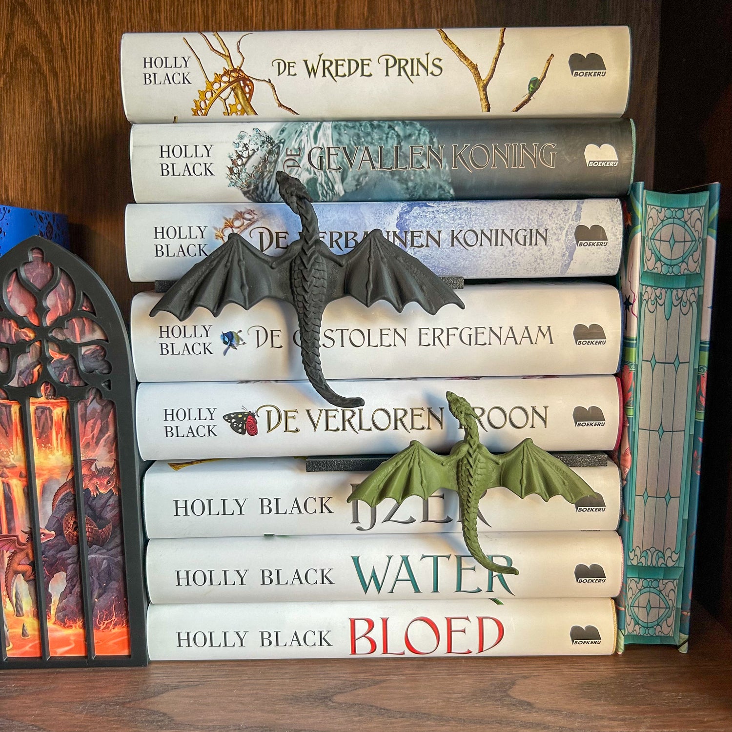 Boekenplank Peekout Bordje - Draak