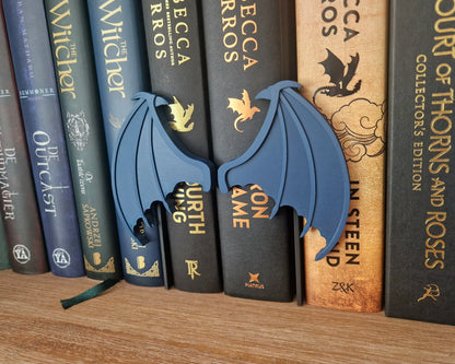 Bookshelf Peekout Sign - Dragon Wing