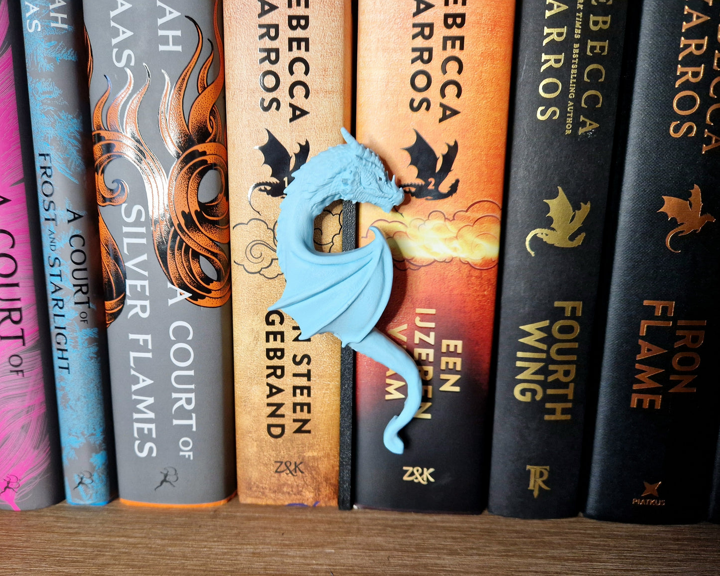 Bookshelf Peekout Sign - Dragon heart