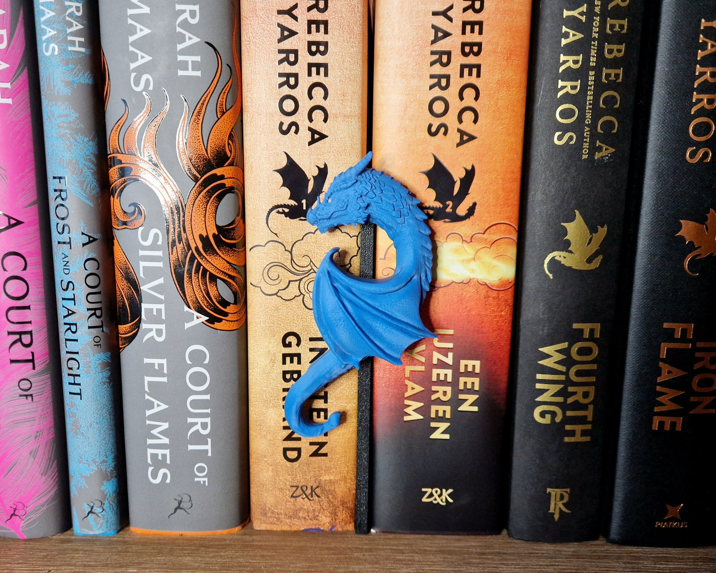 Bookshelf Peekout Sign - Dragon heart