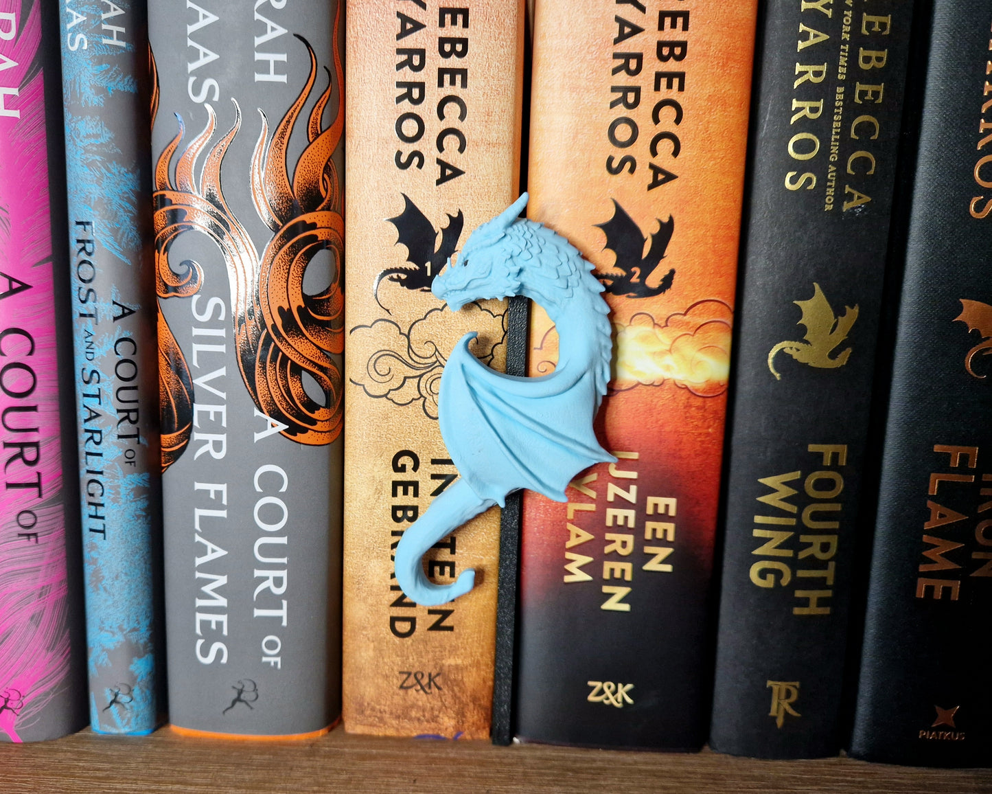 Bookshelf Peekout Sign - Dragon heart