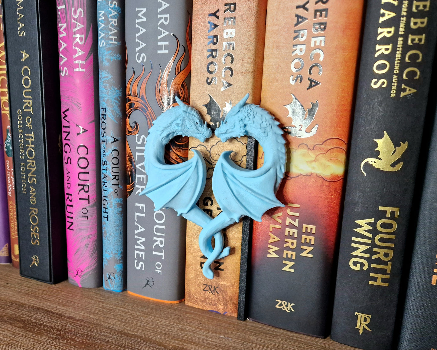 Bookshelf Peekout Sign - Dragon heart