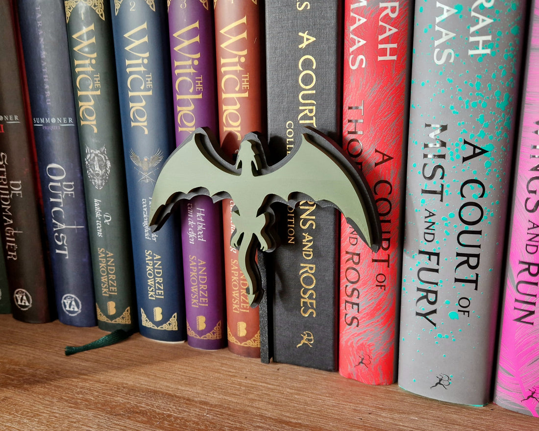Bookshelf Peekout Sign - Dragon