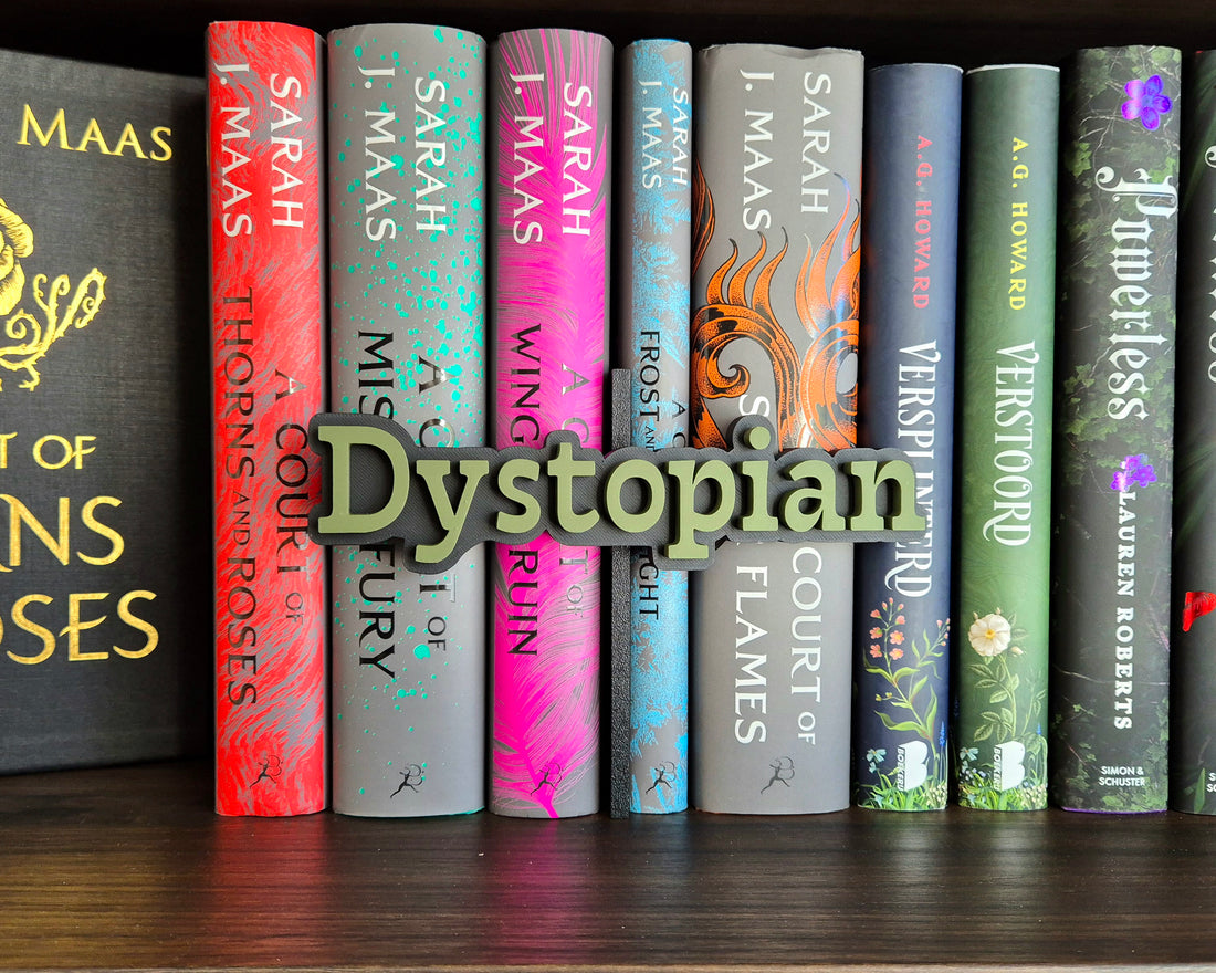 Bookshelf Peekout Sign - Dystopian