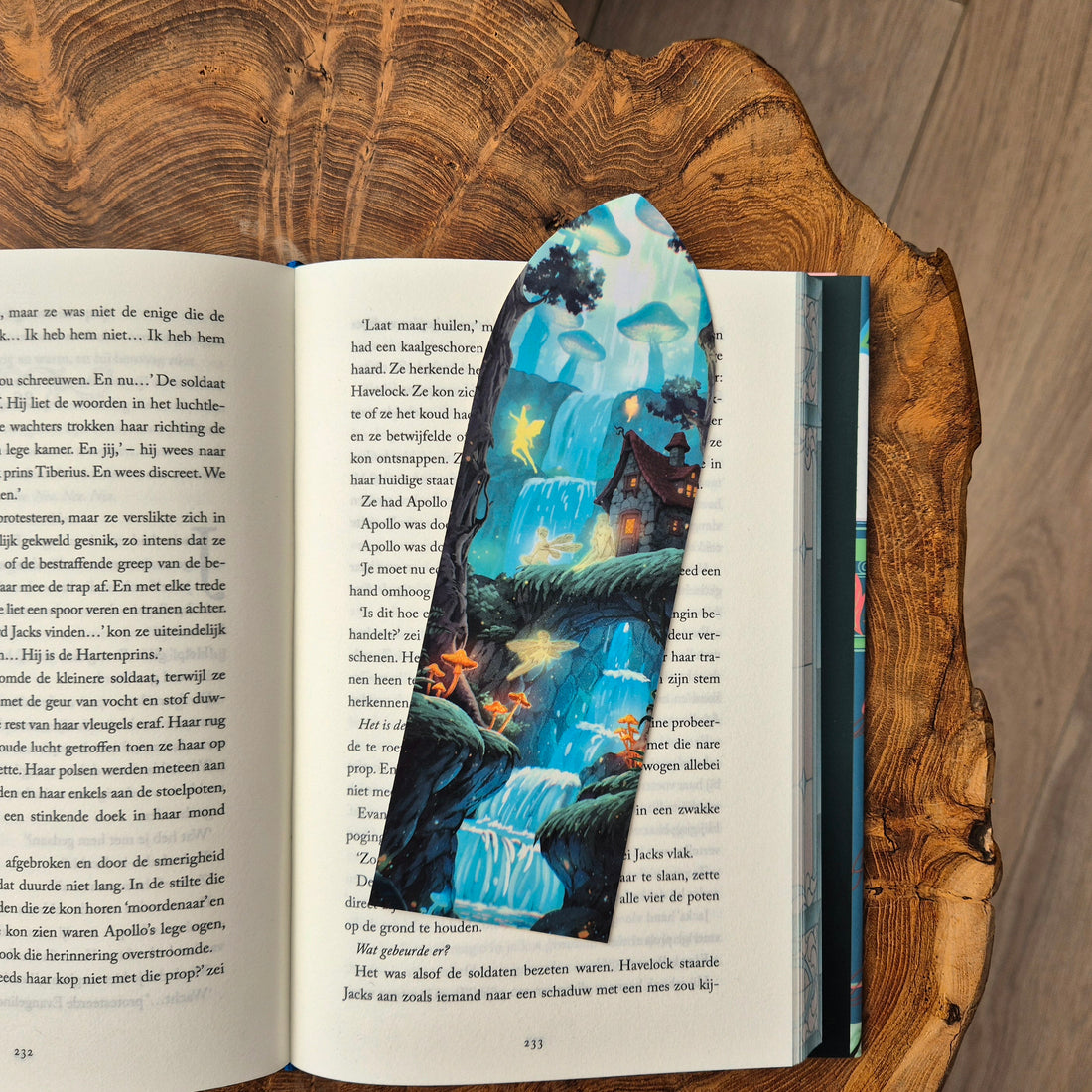 Booknook bookmark - Fairy Village