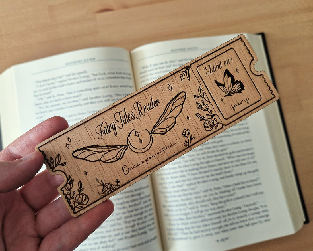 Genre Bookmark - Fairy Tales Ticket