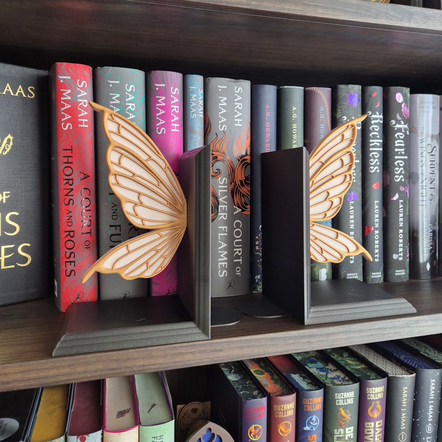 Boekensteunen - Fairy Wings