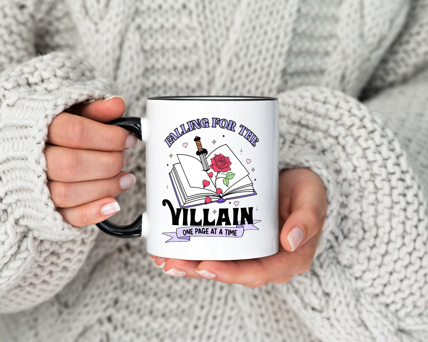 Bookish Mug - Falling for the Villain