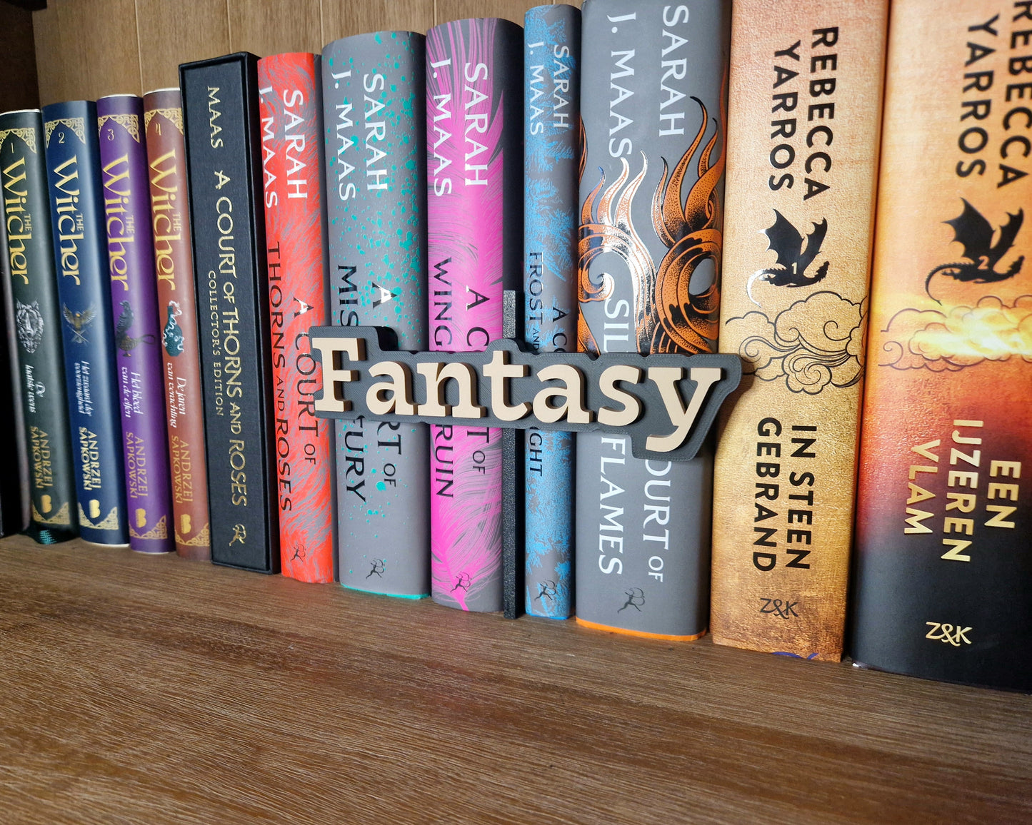 Bookshelf Peekout Sign - Fantasy