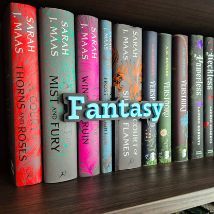 Bookshelf Peekout Sign - Fantasy