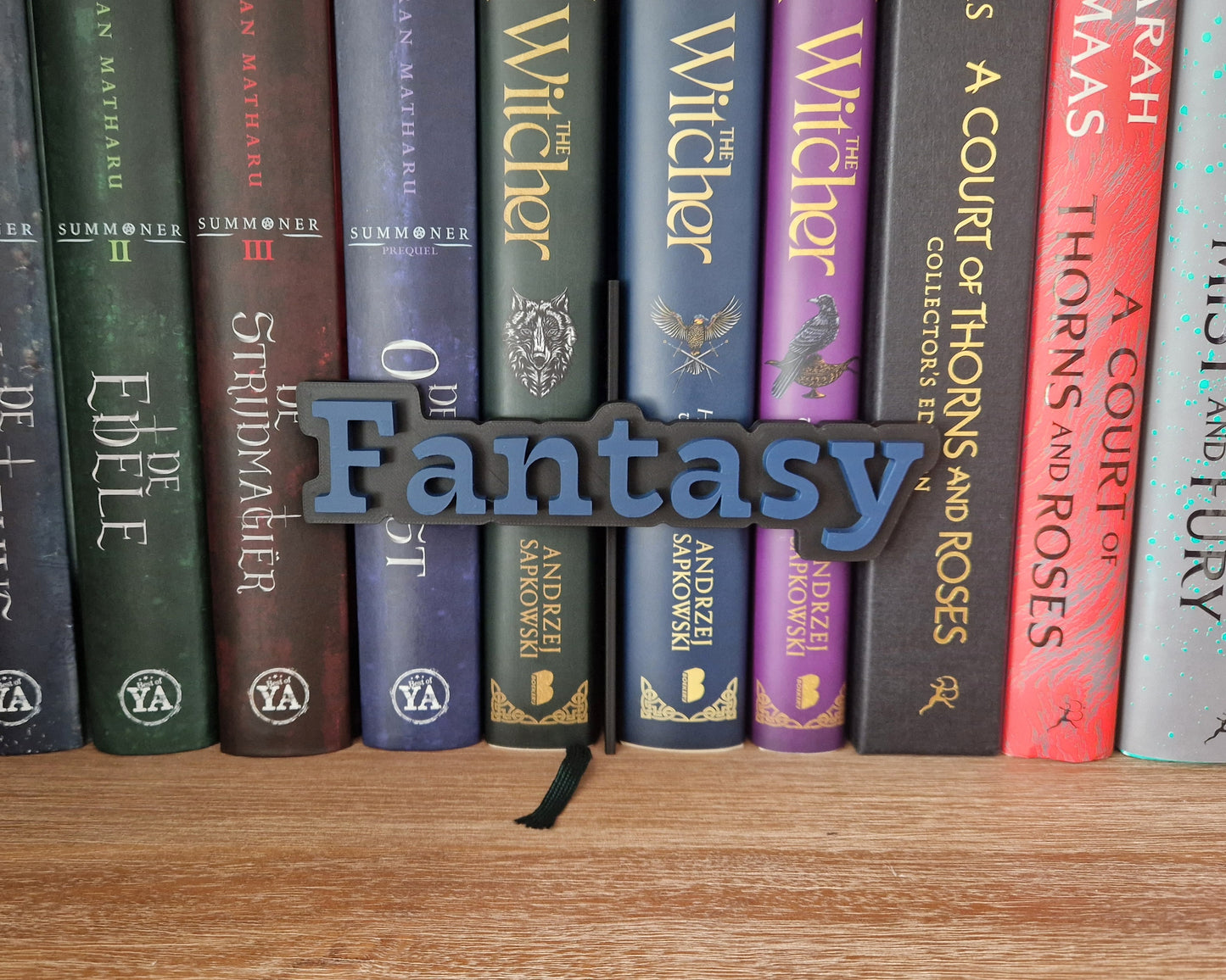 Bookshelf Peekout Sign - Fantasy