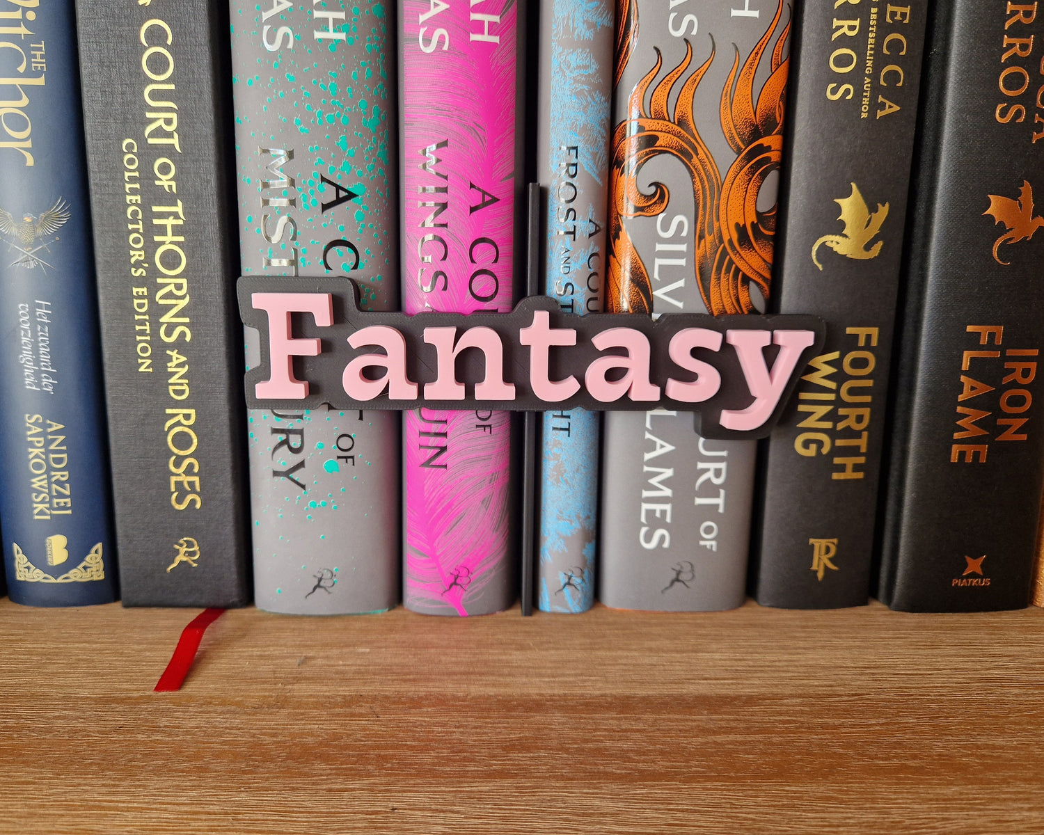 Bookshelf Peekout Sign - Fantasy