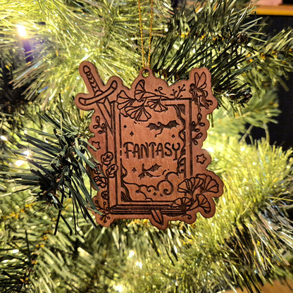 Bookish Ornament - Fantasy Book