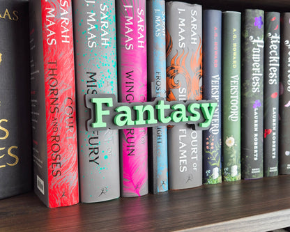 Bookshelf Peekout Sign - Fantasy