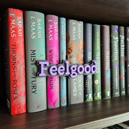 Boekenplank Peekout Bordje - Feelgood