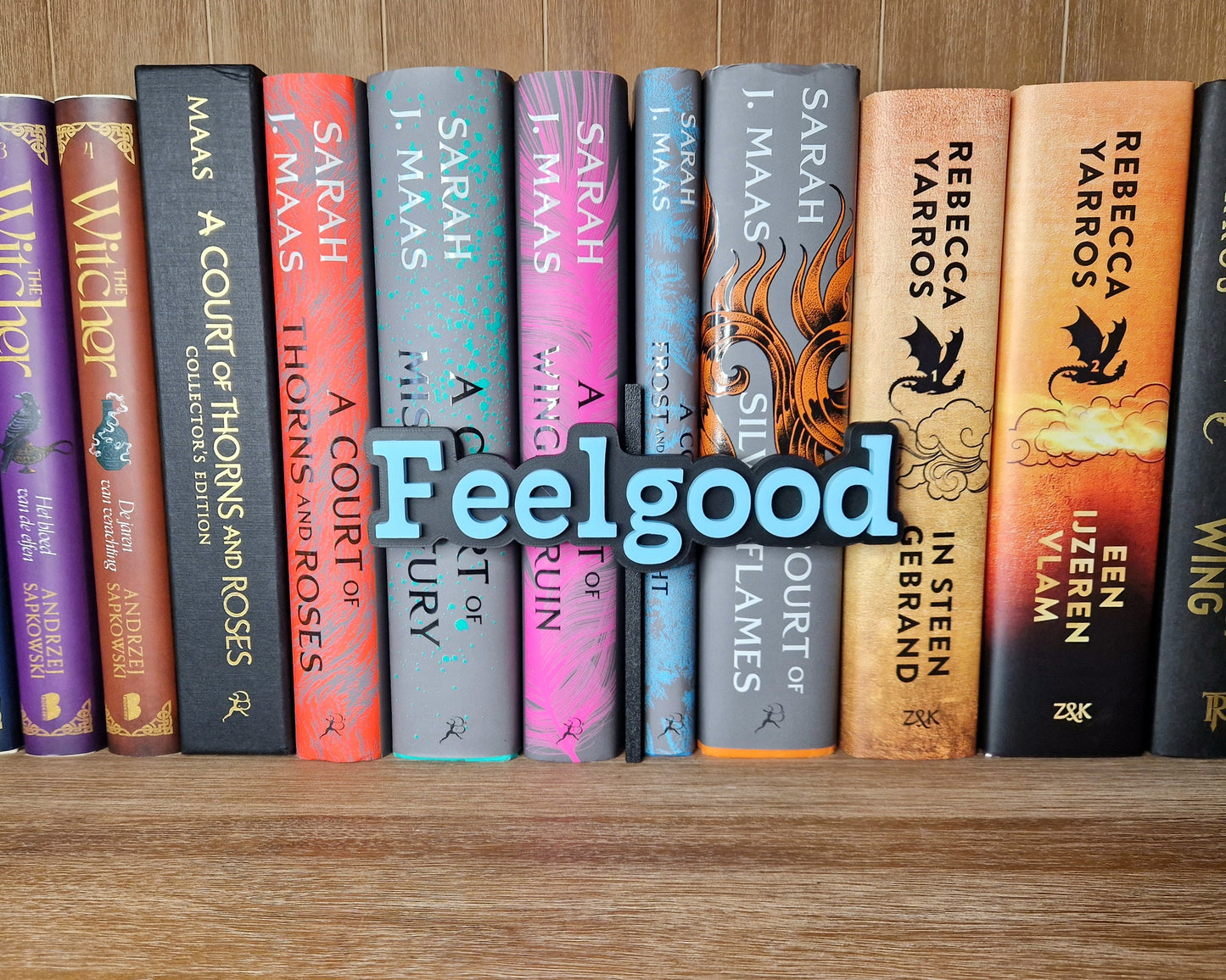 Bookshelf Peekout Sign - Feelgood