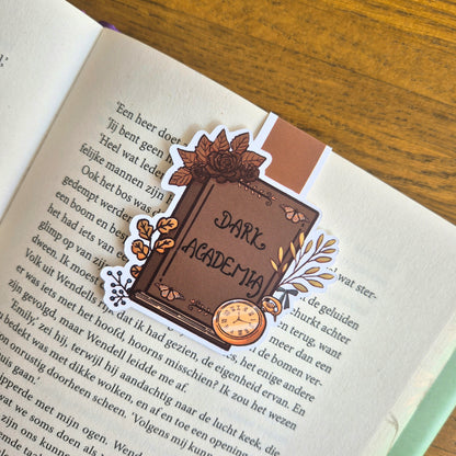 Magnetic bookmark - Dark Academia