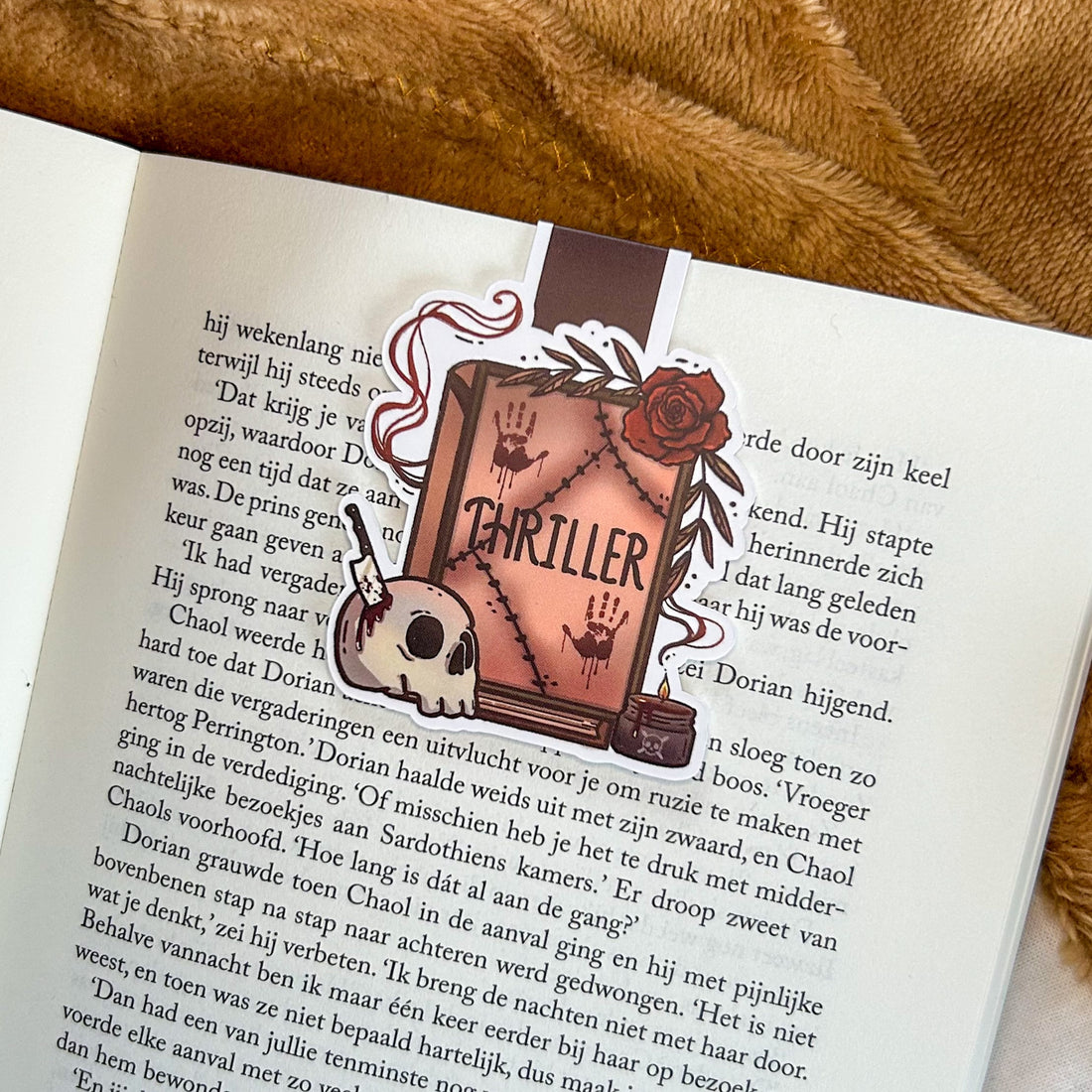 Magnetic bookmark - Thriller