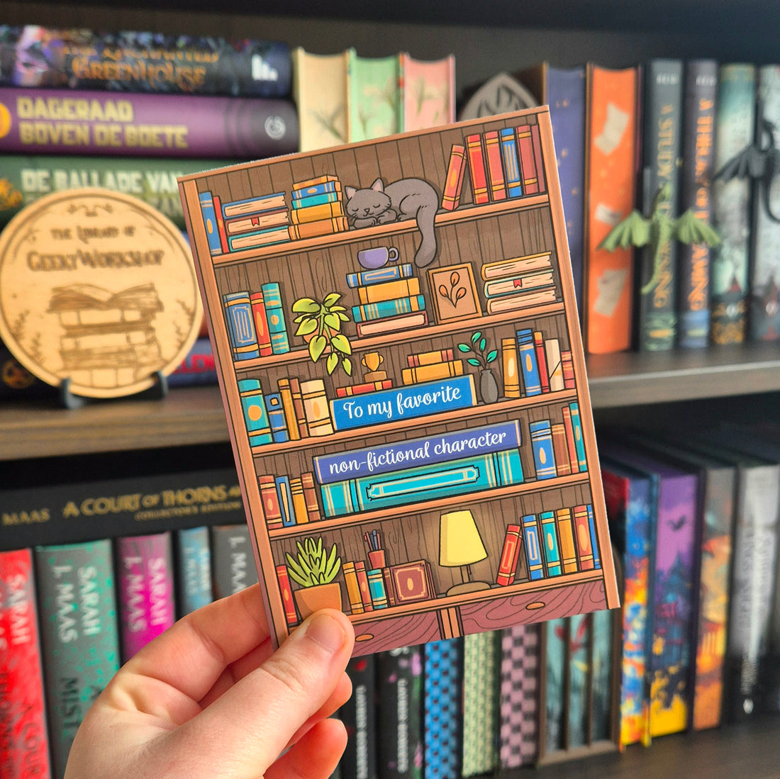 Greeting Card - My favorite non-fictional character