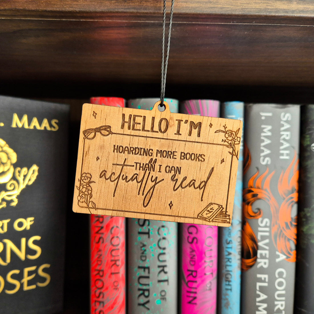 Bookish Ornament -  Hoarding Books