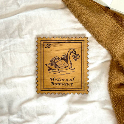 Bookish Postzegel Onderzetter - Historical Romance