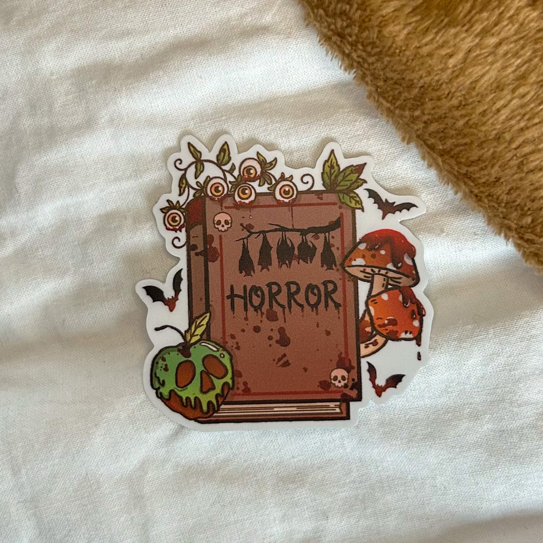 Bookish Sticker - Horror