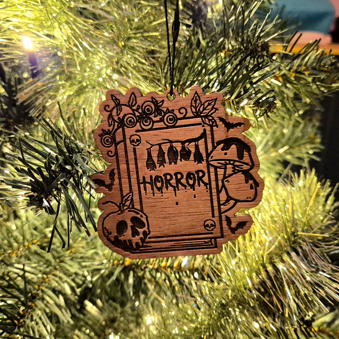 Bookish Ornament - Horror Book