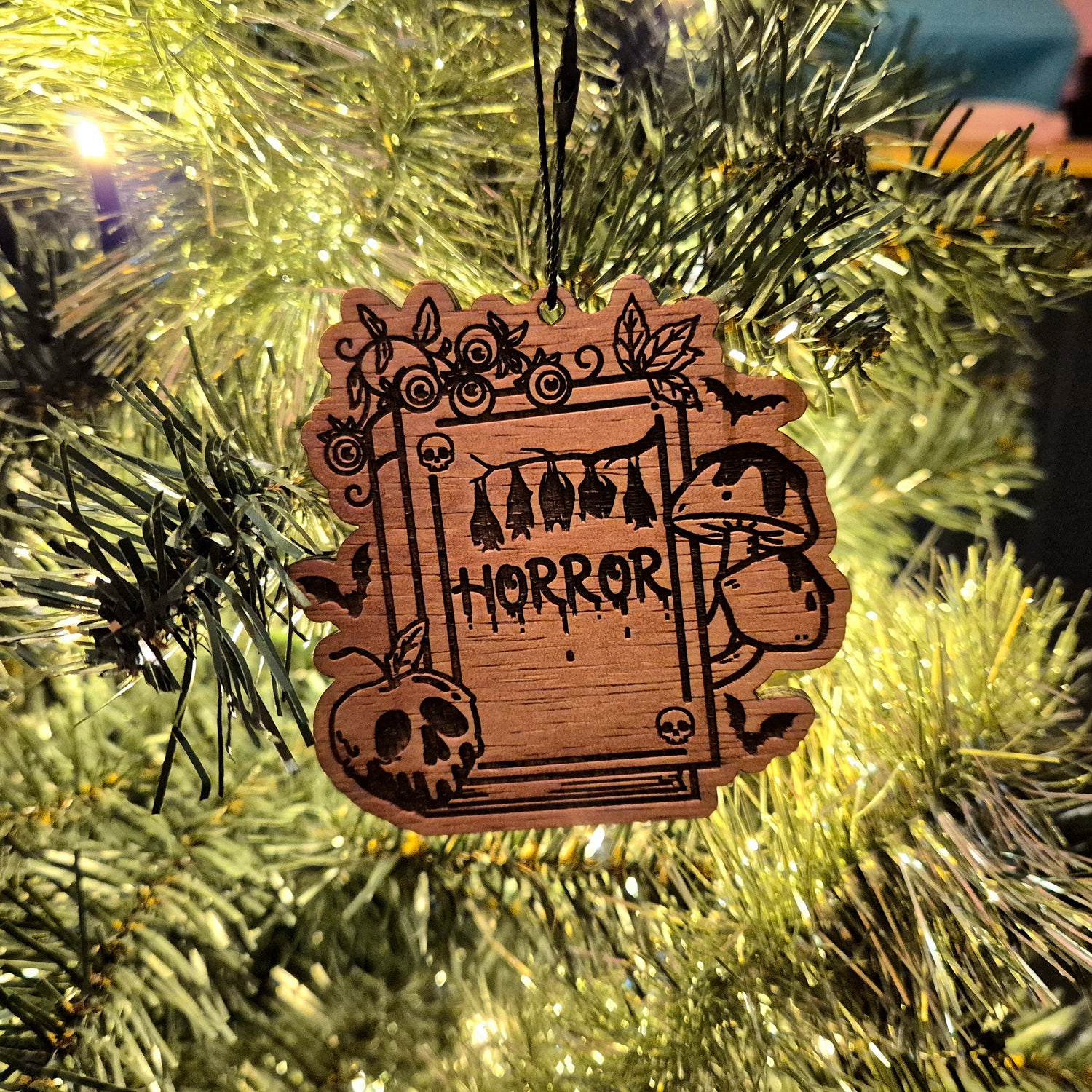 Bookish Ornament - Horror Book