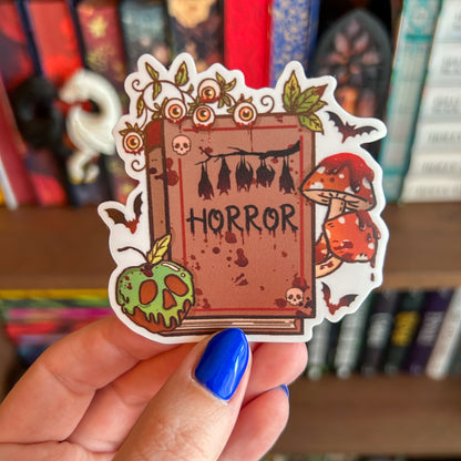 Bookish Sticker - Horror