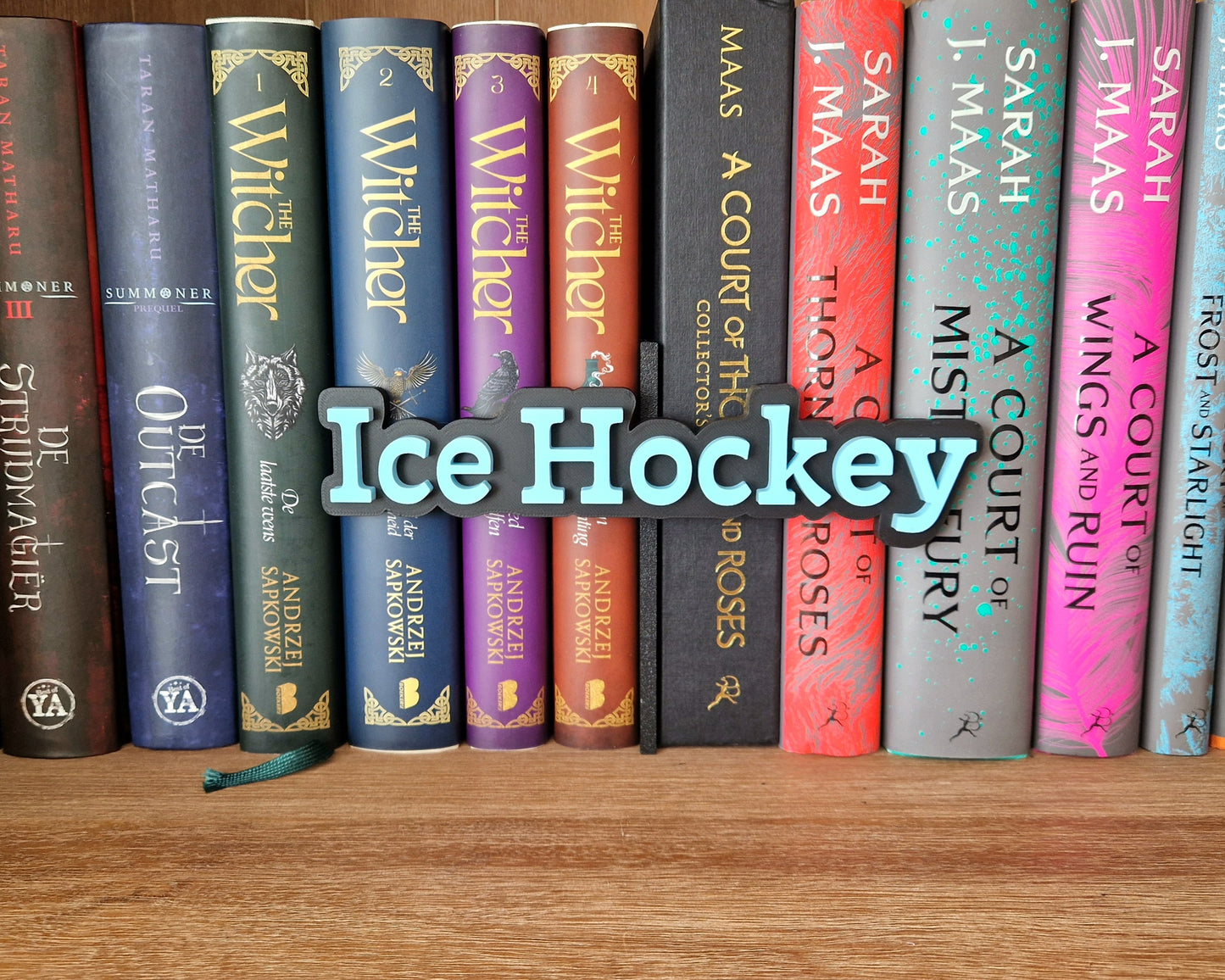 Boekenplank Peekout Bordje - Ice Hockey