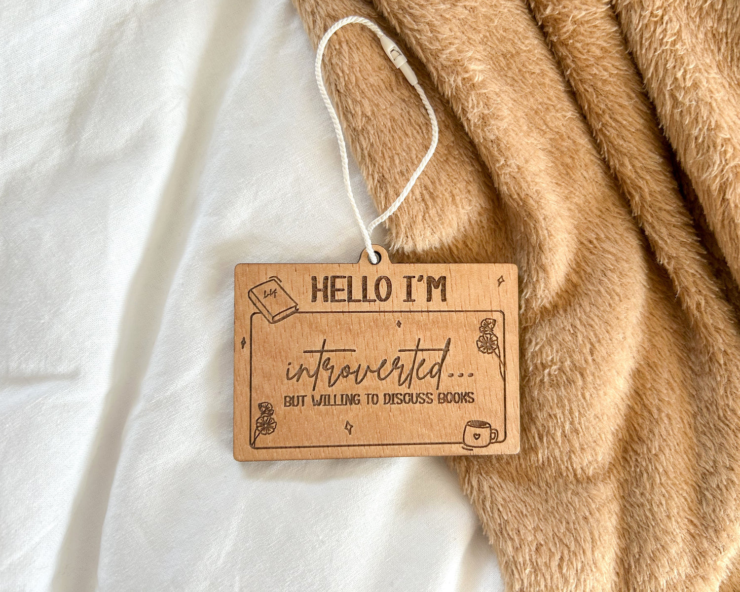 Bookish Ornament -  Introverted
