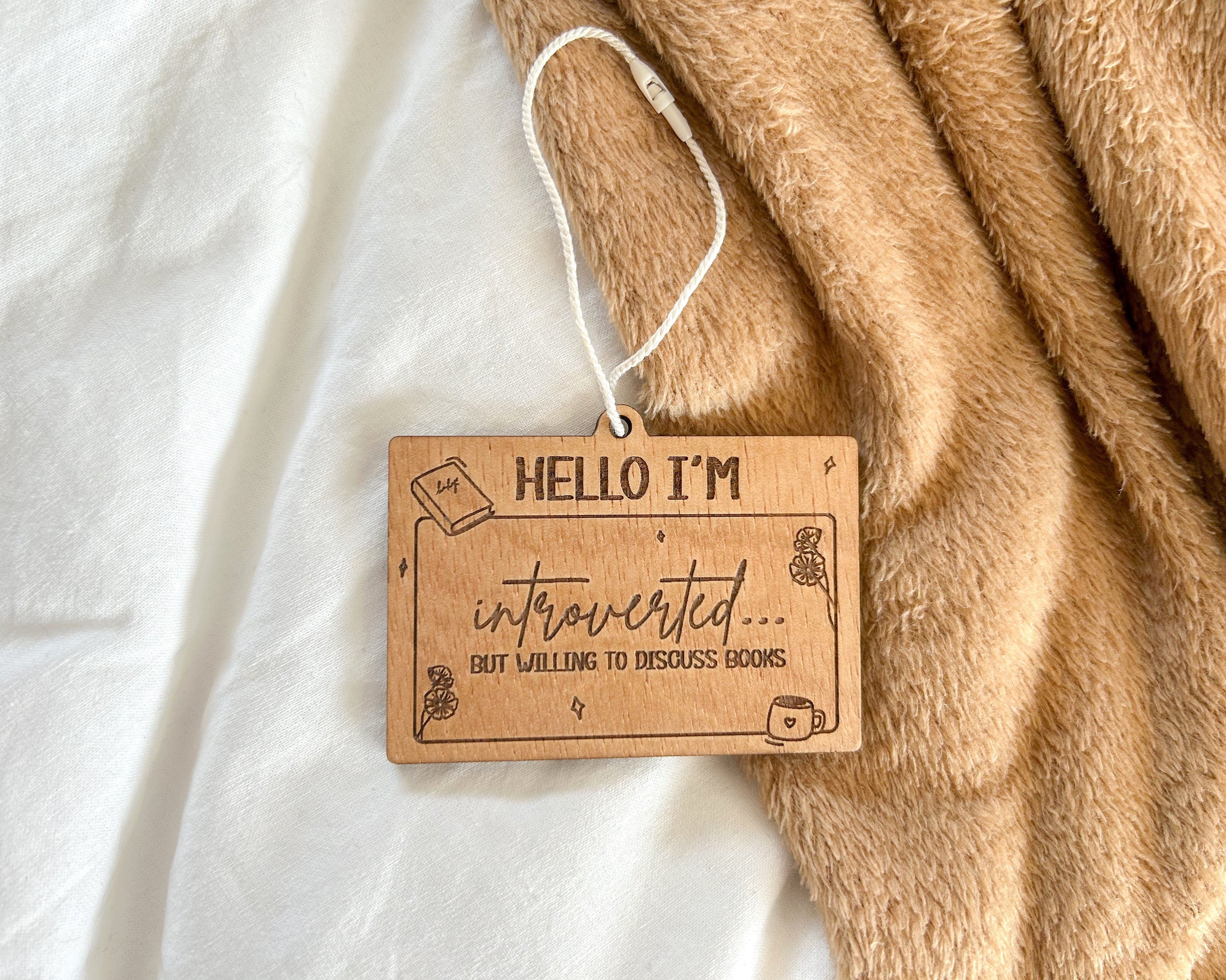Bookish Ornament -  Introverted