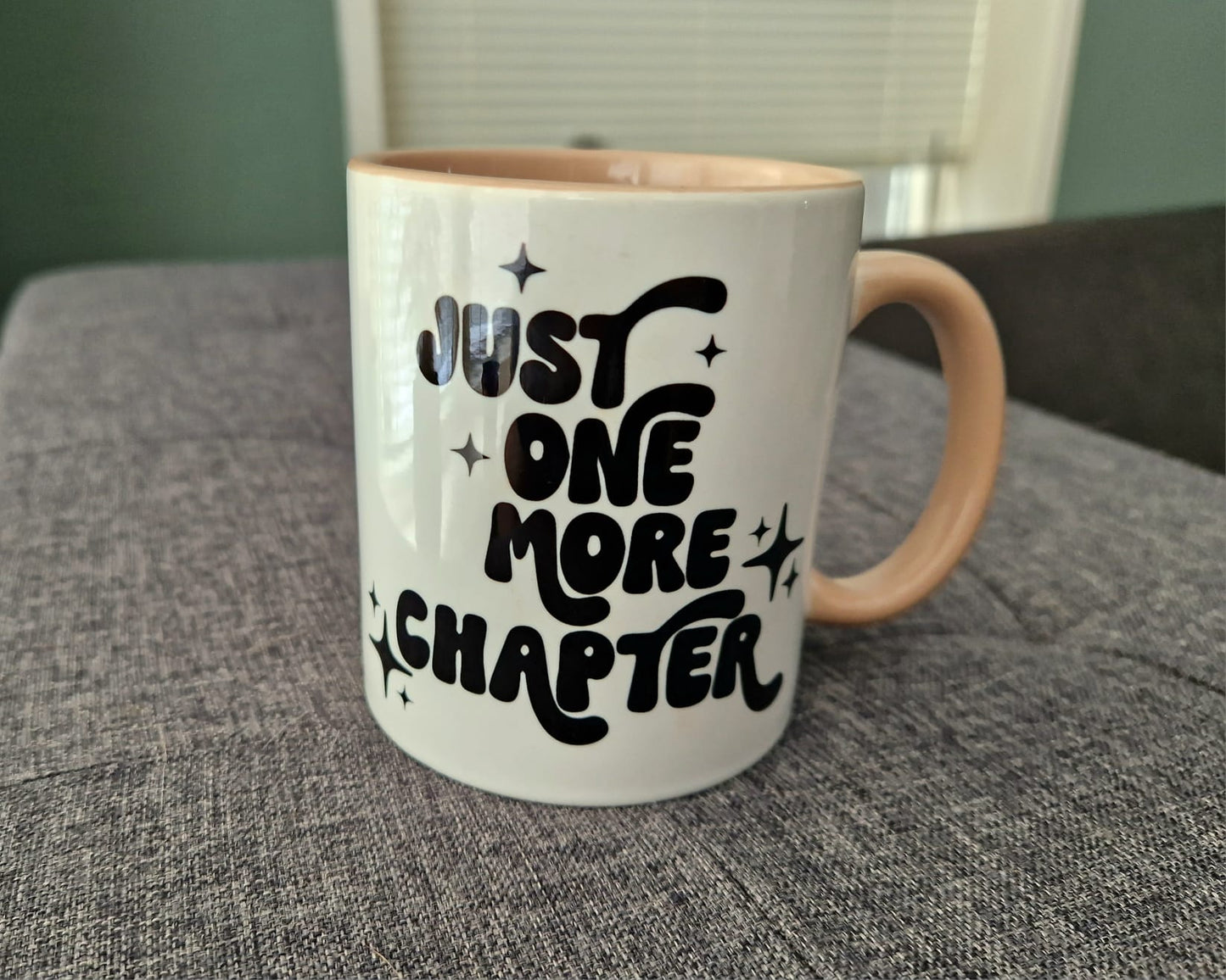Bookish Mug - "Just one more chapter"