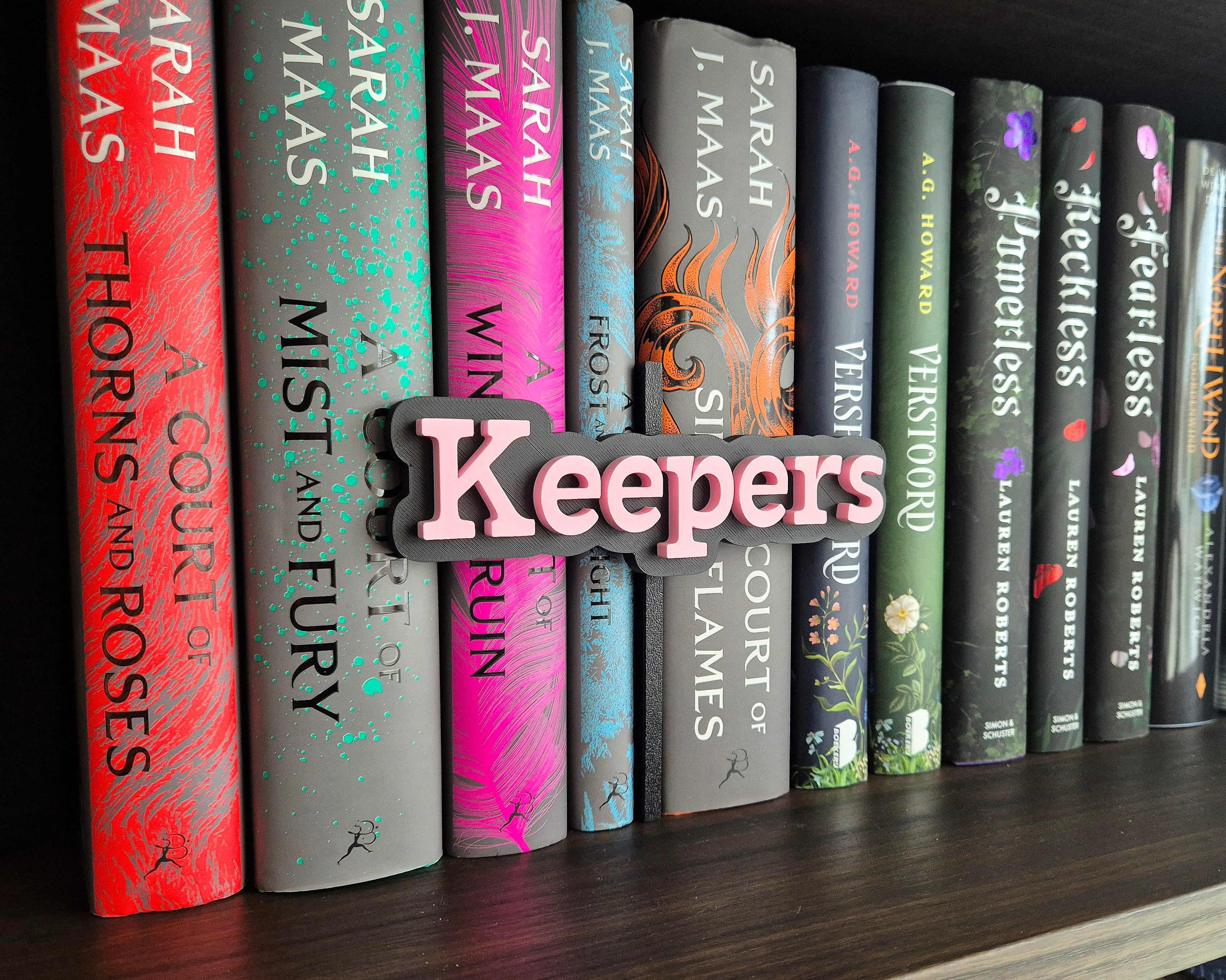 Boekenplank Peekout Bordje - Keepers