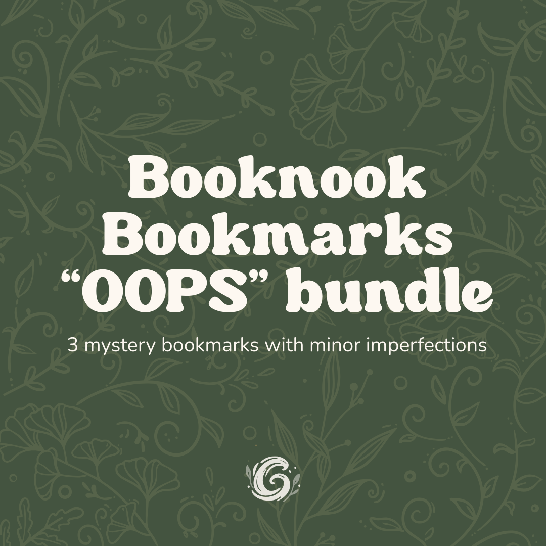 Oops bundle - Booknook bookmarks