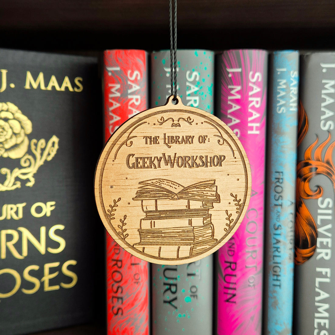 Library Ornament - Personalizable