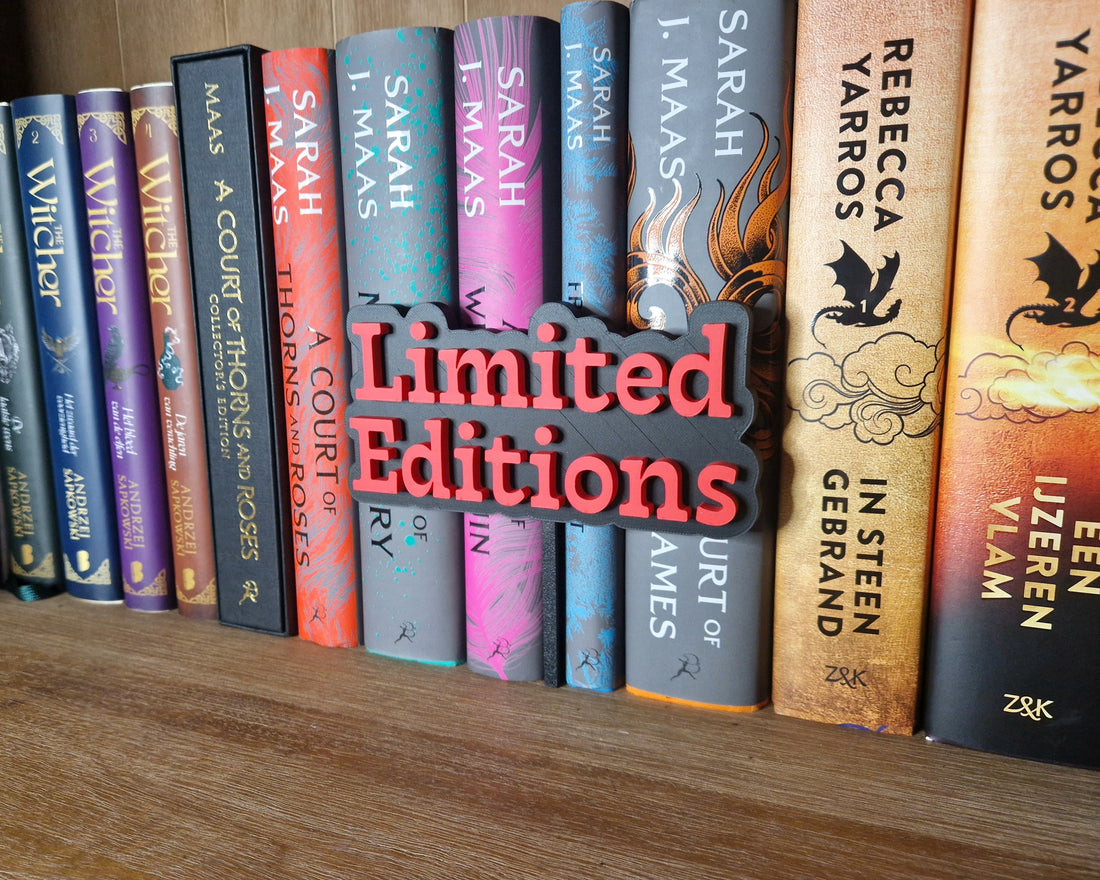 Bookshelf Peekout Sign - Limited Editions