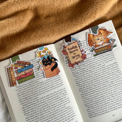 Magnetic bookmark - Dracat in a Bag