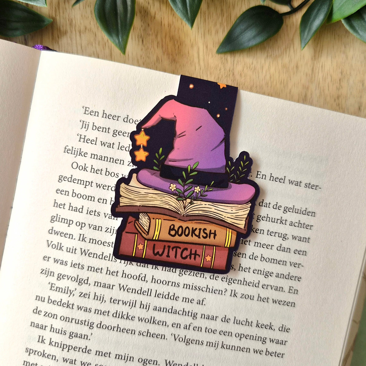Magnetische Boekenlegger - Bookish Witch