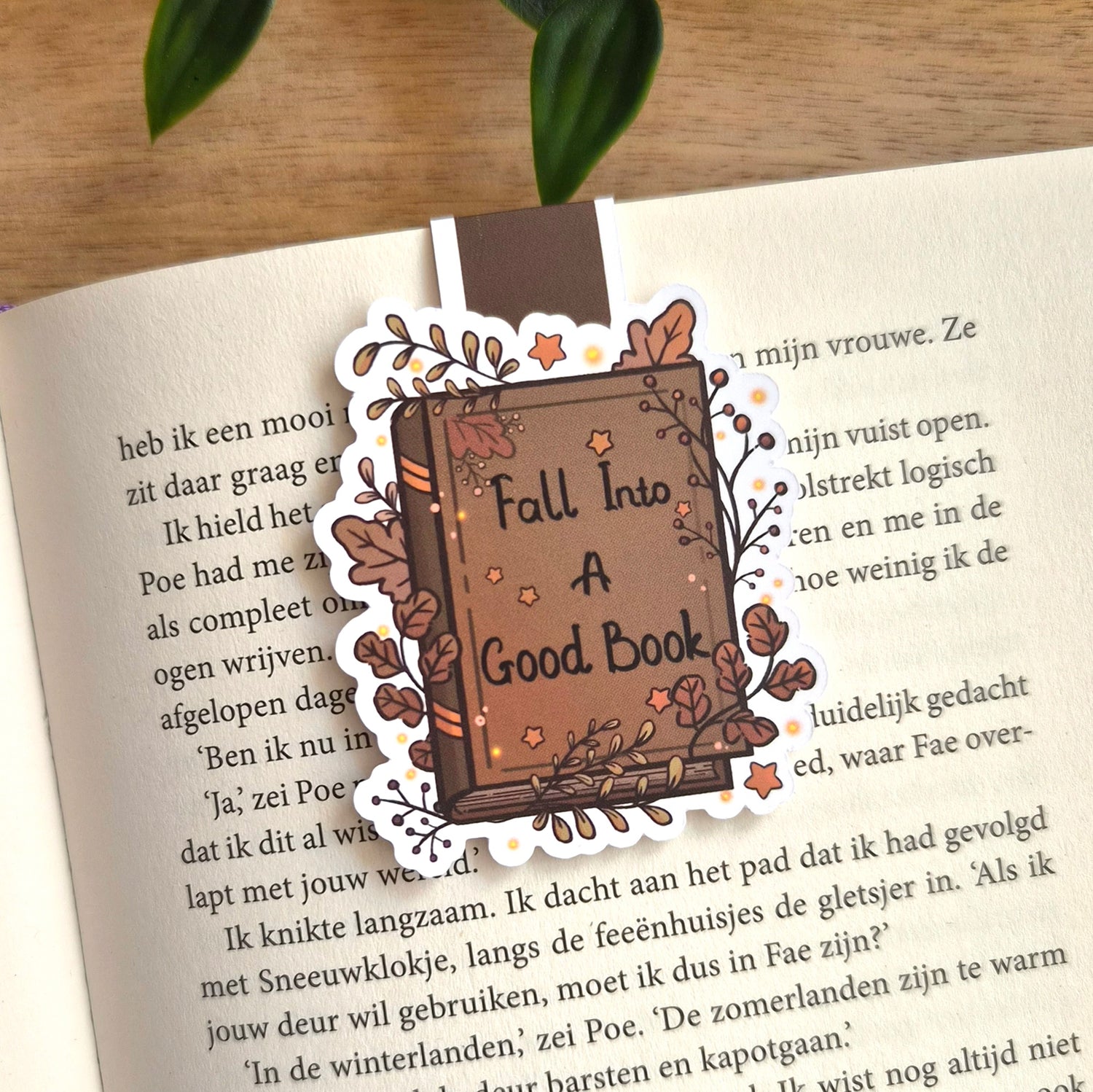 Magnetische Boekenlegger - Fall into a book good